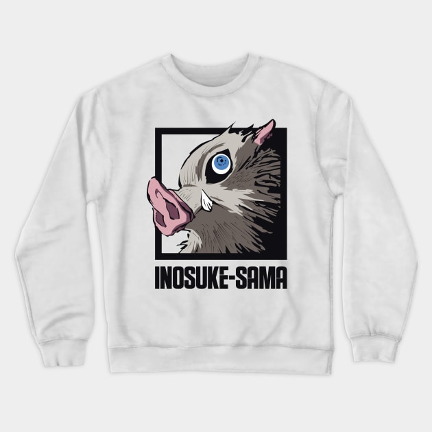 Inosuke Sama Crewneck Sweatshirt by ipinations